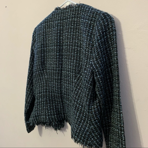 🧡3/$30 Blue light weight jacket blazer | Size 6 - Picture 6 of 10